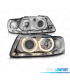 FAROS AUDI A3 8L 00-03 OJOS ANGEL FONDO CROMO
