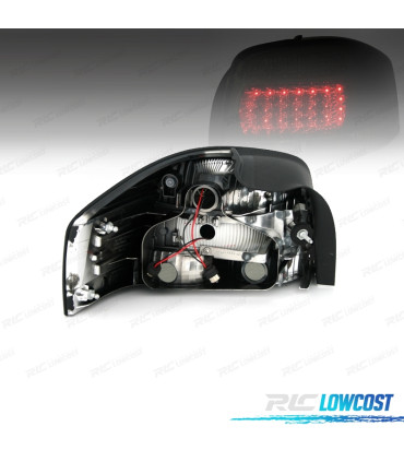 PILOTOS PARA AUDI A3 8P 03-08 LED CRISTAL AHUMADO