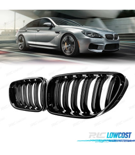 PARRILLAS BMW F06 F12 F13 11-18 LOOK M6 NEGRO BRILLO