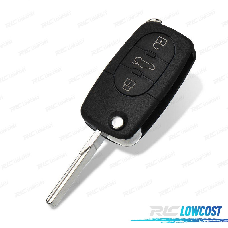 Carcasa Llave Audi A3 A4 A5 A6 A8 Q5 Q7 Tt S. 3 Botones – KeyMaker