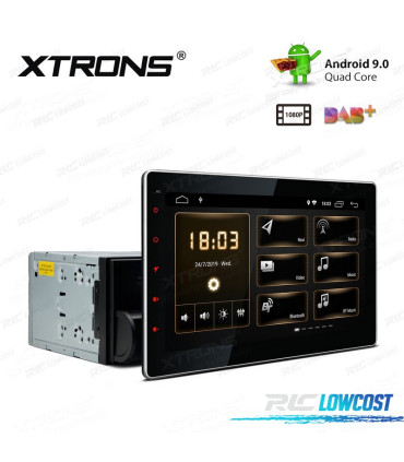 RADIO GPS ANDROID 9 UNIVERSAL 2 DIN PANTALLA TÁCTIL 10.1" C