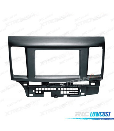MARCO NEGRO RADIO 2-DIN PARA MITSUBISHI LANCER GALANT FORTIS INSPIRA