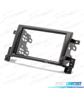 MARCO NEGRO RADIO 2-DIN PARA SUZUKI