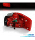 PILOTOS LED AUDI A3 8P 08-12 ROJO AHUMADO