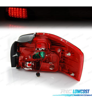 PILOTOS LED AUDI A3 8P 08-12 ROJO AHUMADO