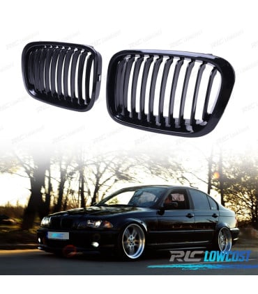 PARRILLAS BMW E46 4P 98-01 NEGRO BRILLO