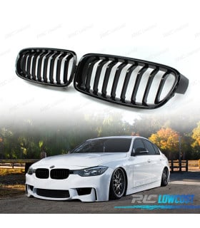 PARRILLA BMW F30 F31 11-15 LOOK M PERFORMANCE NEGRO BRILLO