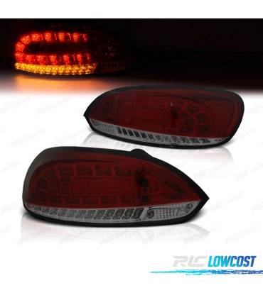 PILOTOS LED PARA VOLKSWAGEN VW VOLKSWAGEN VW SCIROCCO 08-14 ROJO AHUMADO