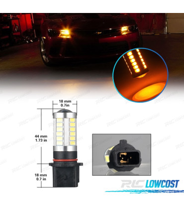 BOMBILLAS LED P13W PSX26W SP13W INTERMITENTE