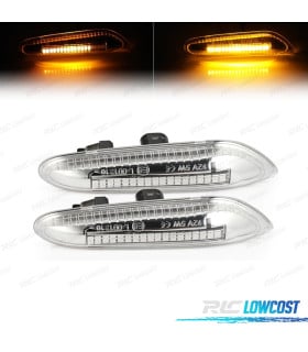 INTERMITENTES LATERALES DINAMICOS LED BMW E82 E81 E88 E46 E90 E91 E92 E93 E60 E61 E83 E84 CROMO