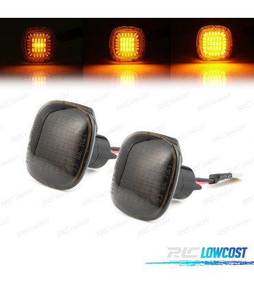 INTERMITENTES LATERALES LED AHUMADOS AUDI SKODA