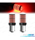 BOMBILLAS LED BA15S CANBUS ROJO