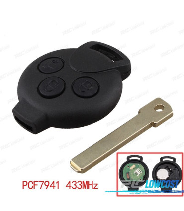 LLAVE COMPLETA PARA SMART FORTWO 07-13