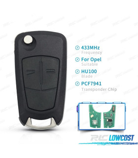 LLAVE COMPLETA OPEL ASTRA H OPEL ZAFIRA B