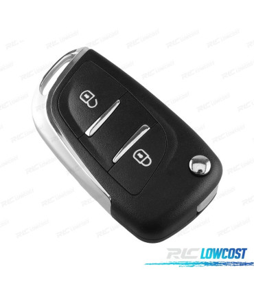 LLAVE COMPLETA PARA CITROEN C2 C4 C5 3 BOTONES