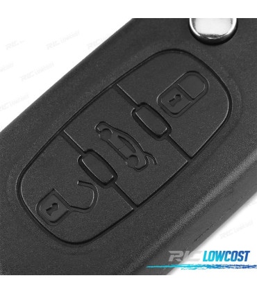 LLAVE COMPLETA PARA PEUGEOT 107 207 307 308 407 408