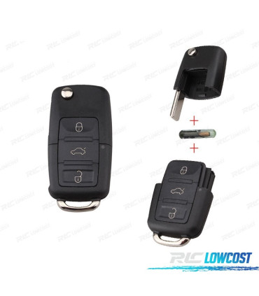 LLAVE COMPLETA PARA VOLKSWAGEN VW SHARAN 95-05 PASSAT 02-05 POLO 02-09 CADDY 04-11 EOS 06-11 GOLF 04-09 GOL