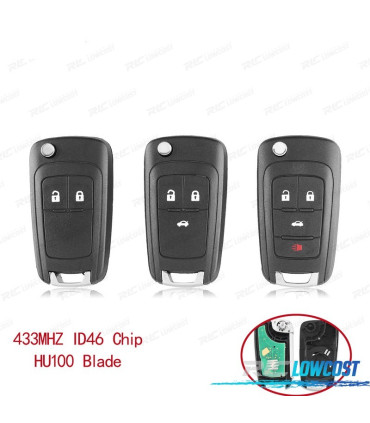 LLAVE COMPLETA PARA CHEVROLET CRUZE 2008- AVEO 2011- ORLANDO 2011-