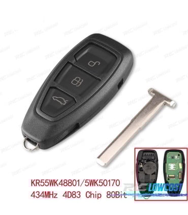 LLAVE COMPLETA FORD C-MAX 10-12 FIESTA 08- FOCUS 11- GALAXY 10- KUGA 11- MONDEO 07- S-MAX 10-