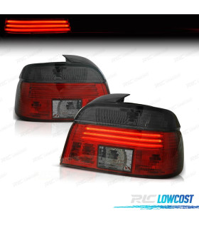 PILOTOS BMW SERIE 5 E39 95-00 LOOK CELIS ROJO NEGRO