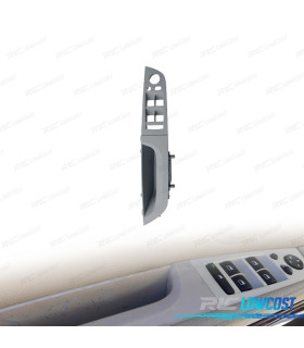 MOLDURA BOTONERA PANEL DE PUERTA BMW E90 E91 GRIS