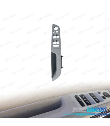 MOLDURA BOTONERA PANEL DE PUERTA BMW E90 E91 GRIS