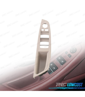 MOLDURA BOTONERA PANEL DE PUERTA PARA BMW SERIE 5 F10 F11 BLANCO