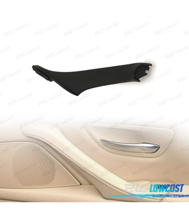 TIRADOR MANETA DCH PARA BMW F10 F11 F18 PANEL PUERTA NEGRO