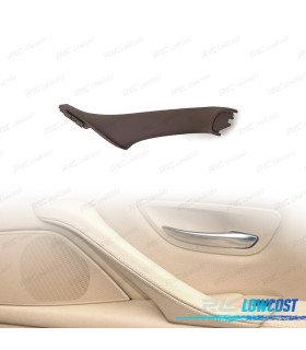 TIRADOR MANETA DERECHA PANEL DE PUERTA PARA BMW SERIE 5 F10 F11 F18 MARRON OSCURO