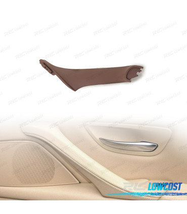 TIRADOR MANETA DERECHA PANEL DE PUERTA PARA BMW SERIE 5 F10 F11 F18 MARRON