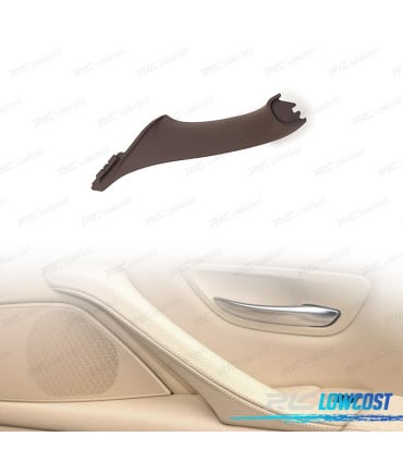 TIRADOR MANETA IZQUIERDA PANEL DE PUERTA BMW F10 F11 F18 MARRON OSCURO