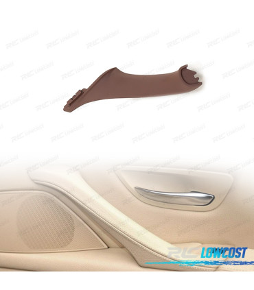 TIRADOR MANETA IZQUIERDA PANEL DE PUERTA PARA BMW SERIE 5 F10 F11 F18 MARRON