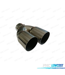 COLA ESCAPE REDONDA DOBLE ACERO INOX