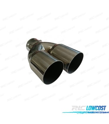 COLA ESCAPE REDONDA DOBLE ACERO INOX