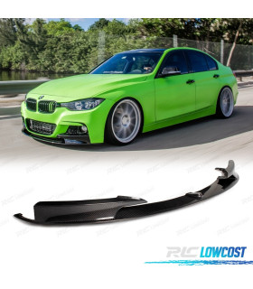 SPOILER LIP BMW F30 F31 LOOK M PERFORMANCE CARBONO