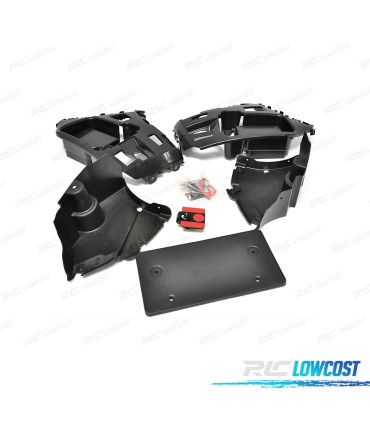 PARAGOLPES TRASERO BMW F20 F21 11-15 LOOK M PERFORMANCE PDC DOBLE SALIDA