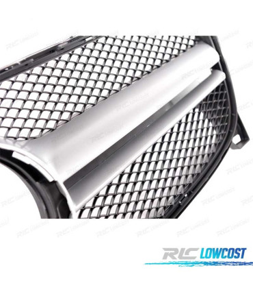 PARRILLA MERCEDES CLASE GLA X156 14-16 LOOK AMG CROMO NEGRO
