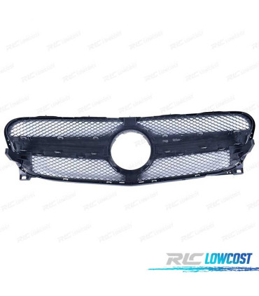 PARRILLA MERCEDES CLASE GLA X156 14-16 LOOK AMG NEGRO BRILLO