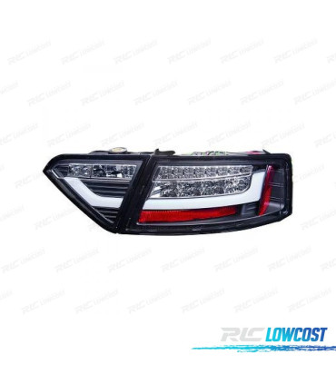 PILOTOS TUBE LIGHT AUDI A5 07-12 FONDO NEGRO