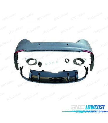 PARAGOLPES TRASERO AUDI A5 16- LOOK RS5