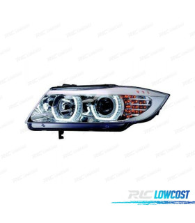 FAROS BMW E90 E91 05-08 BERLINA TOURING FONDO CROMO