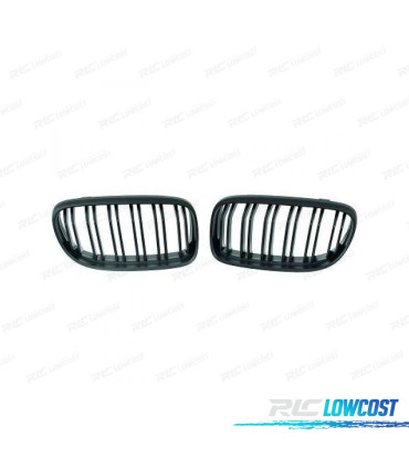 PARRILLAS BMW E90 E91 08-12 LOOK M NEGRO MATE ABS