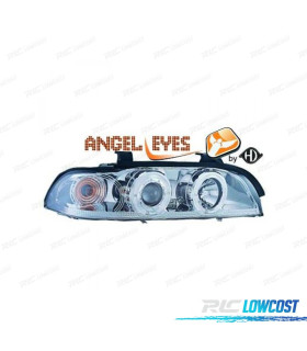 FAROS BMW E39 95-00 ANGEL EYES CROMO CCFL
