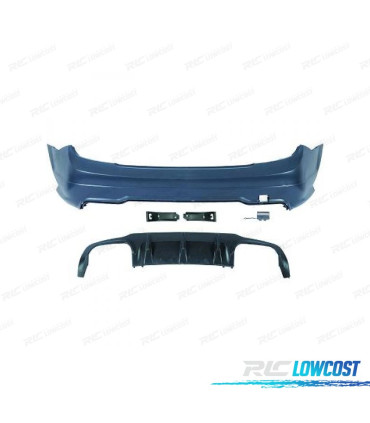 PARAGOLPES TRASERO MERCEDES C W204 07-14 LOOK AMG C63