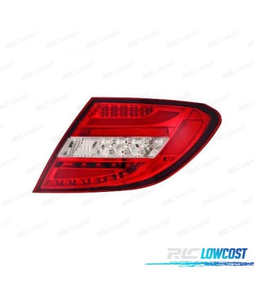 PILOTOS LED MERCEDES C W204 11- ROJOS