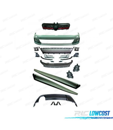KIT CARROCERIA VOLKSWAGEN VW GOLF 7 12-17 LOOK GTI SRA