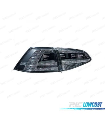 PILOTOS VOLKSWAGEN VW GOLF VII LIMOUSINE 12-17 LED NEGRO