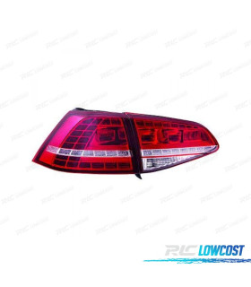 PILOTOS LED ROJO BLANCO VOLKSWAGEN VW GOLF VII LIMOUSINE 12-17