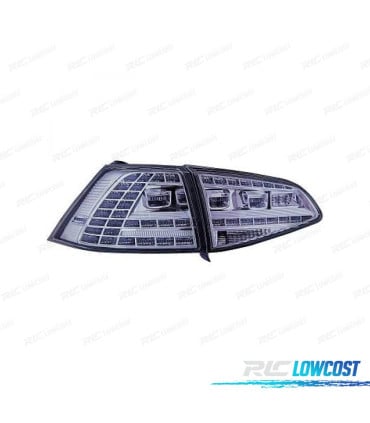 PILOTOS LED CROMO VOLKSWAGEN VW GOLF VII LIMOUSINE 12-17