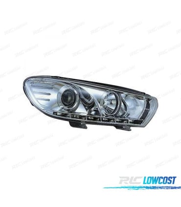 FAROS PARA VOLKSWAGEN VW SCIROCCO 15- CROMO
